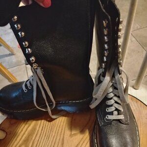 Platform Combat Boots